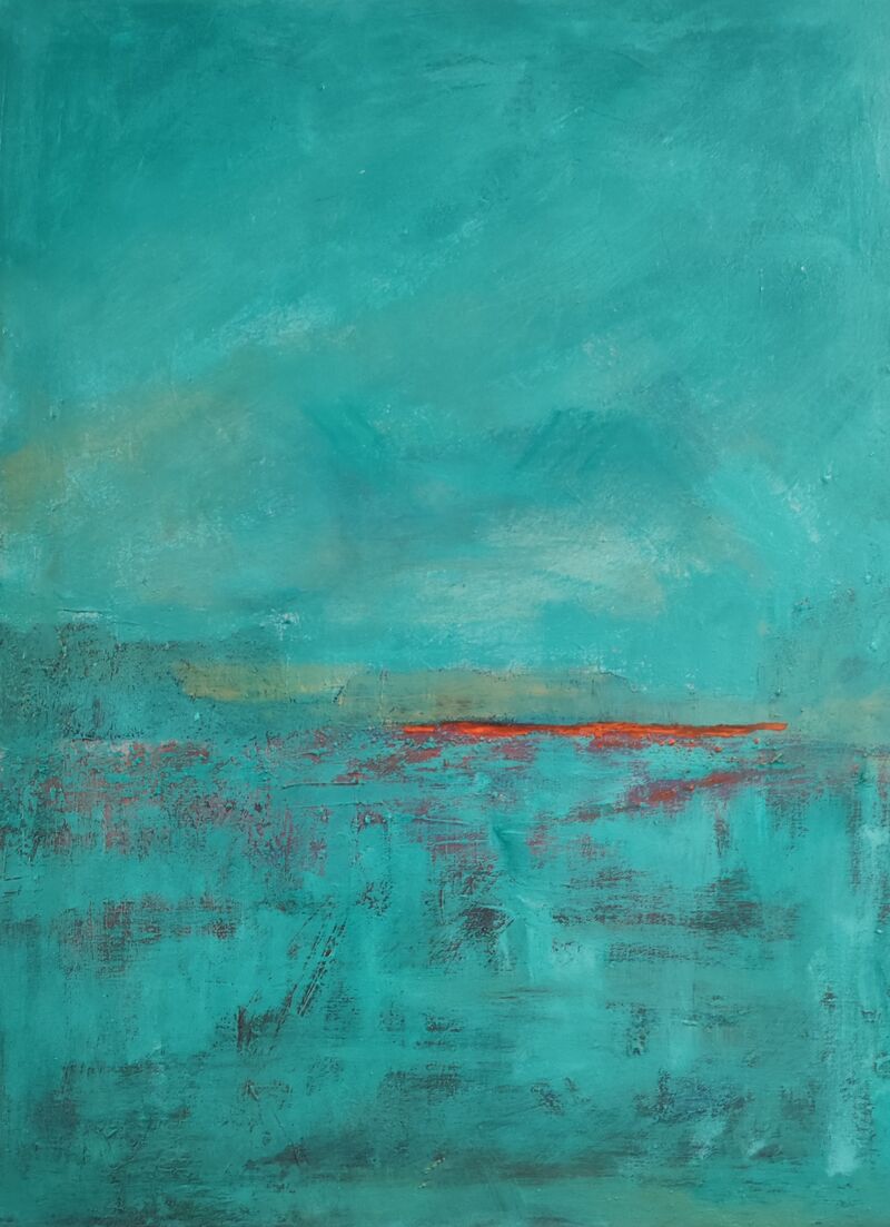 Al calar del sole - a Paintings by Sordi Bruna